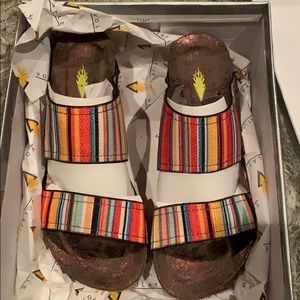 serape vittoria sandals